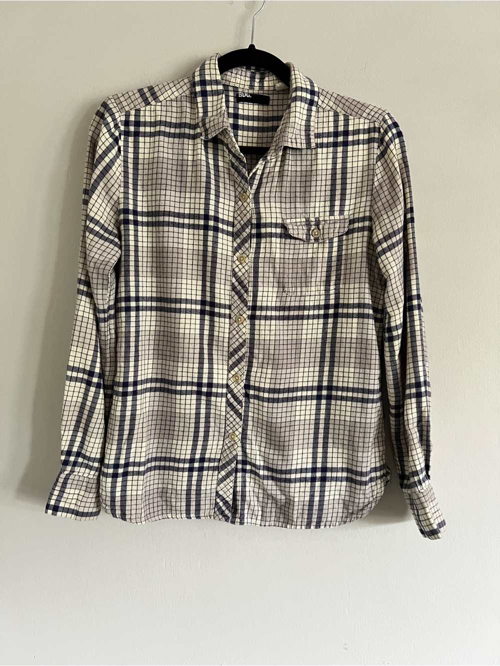 BDG Striped Button Up Cotton Shirt Sz Small - Picture 2 of 10